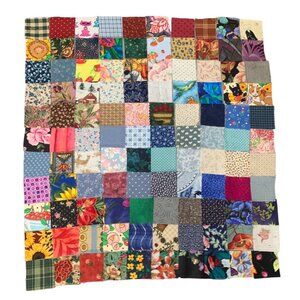 Fabric Squares Precut 2” Cotton Multi-Color Patterns Sewing Crafts Quilting